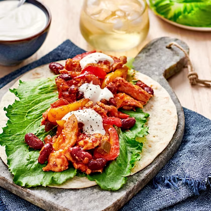Kycklingfajitas