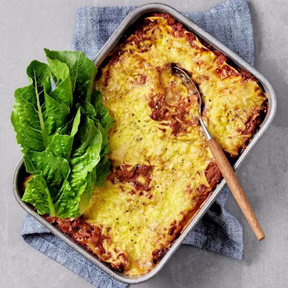 Lasagne på nötter och blomkål