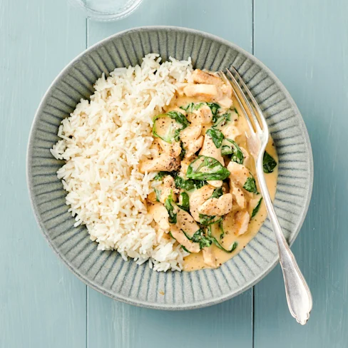 Krämig kycklinggryta med apelsin