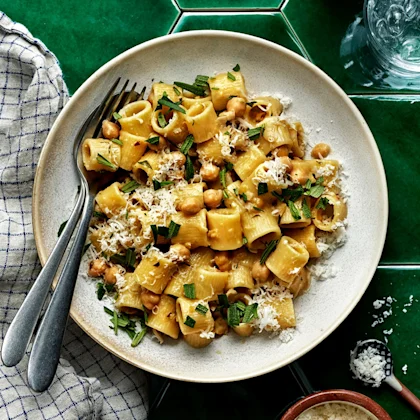 Pasta e ceci - pasta med kikärtor