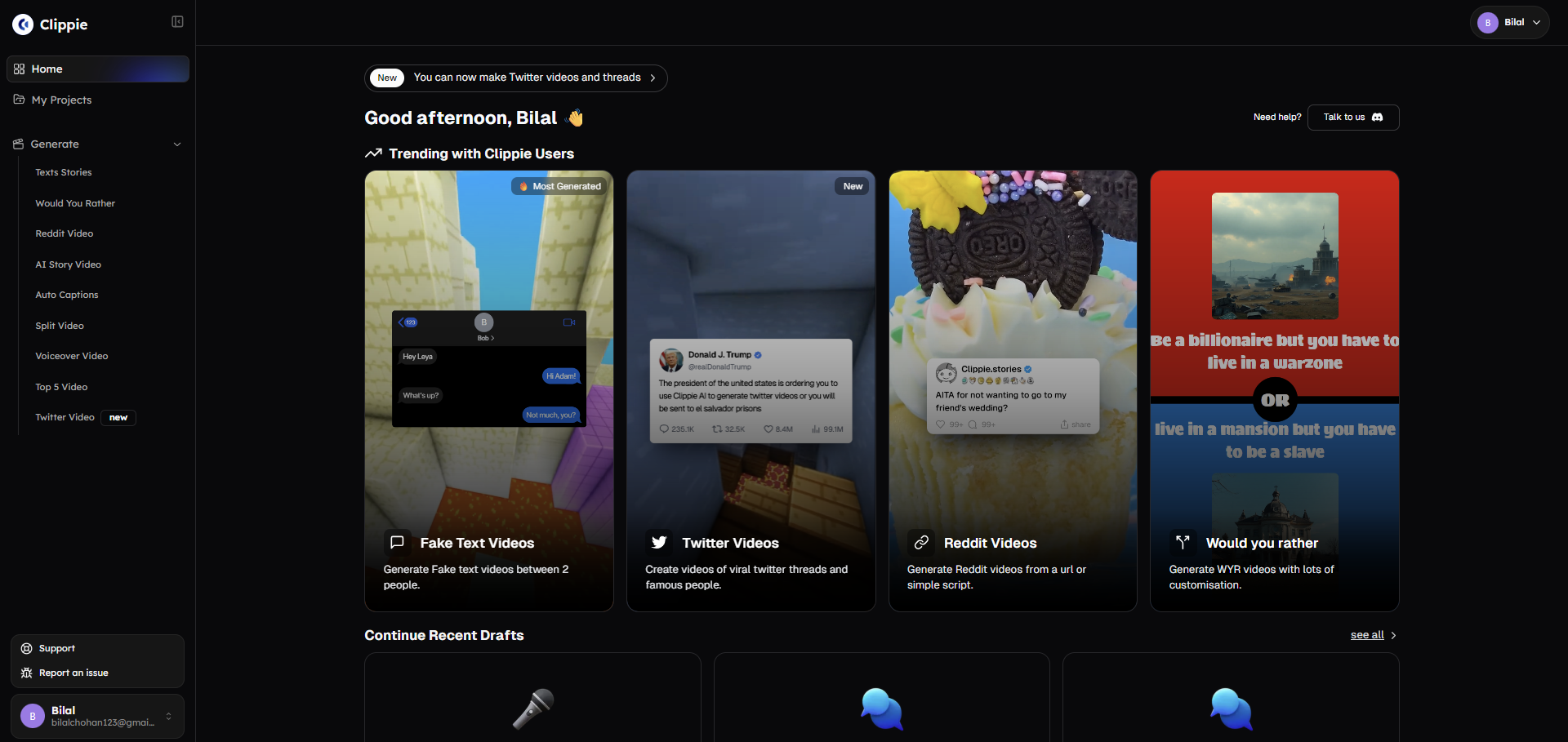 Cover Image for How to Create Viral Faceless Videos from Twitter and Reddit Posts Using Clippie AI (2025 Guide)