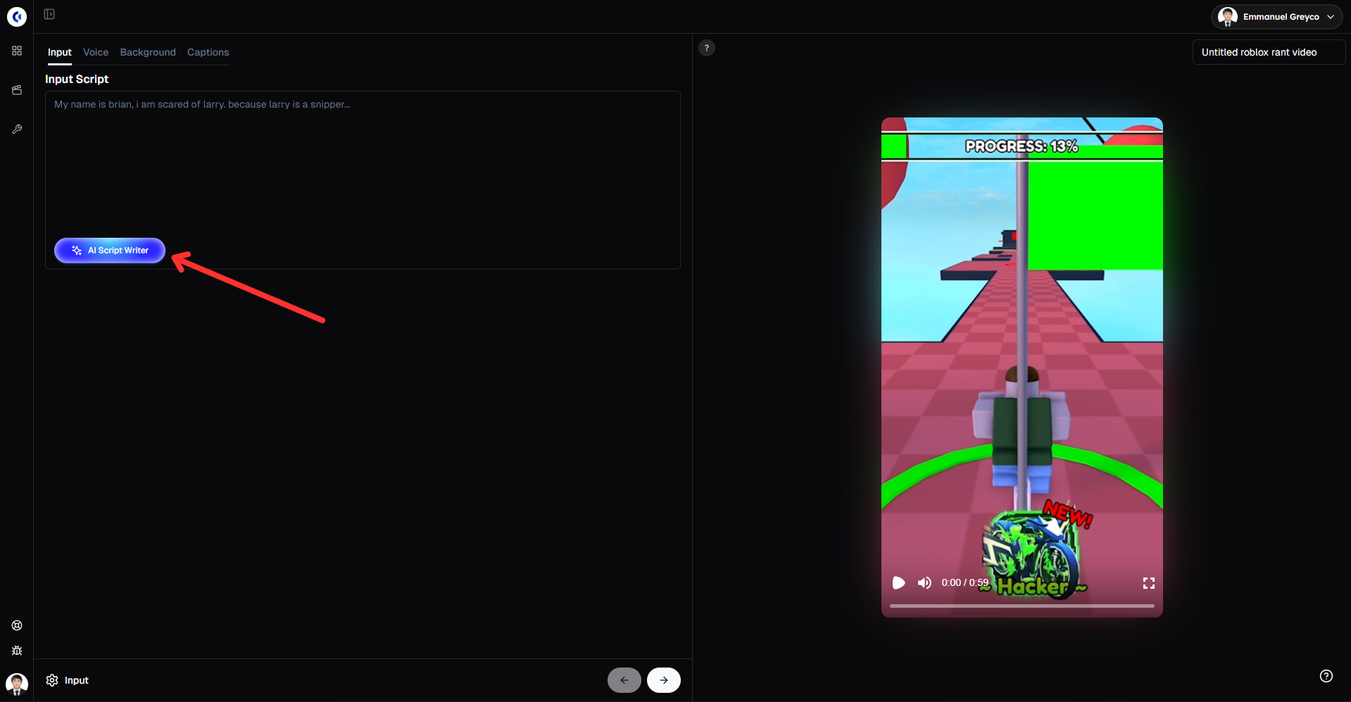 How To Make Roblox Rant Videos With Clippie AI 2026 Guide Roblox AI Script 