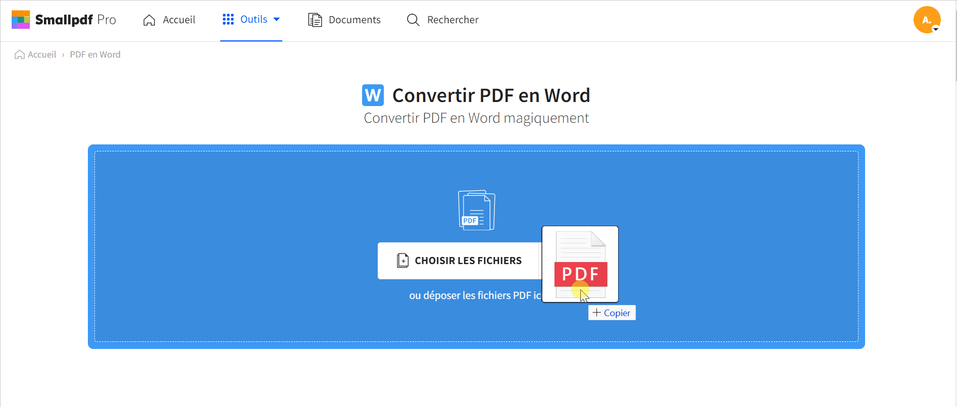 2023-03-30 - Comment insérer un fichier PDF dans Word