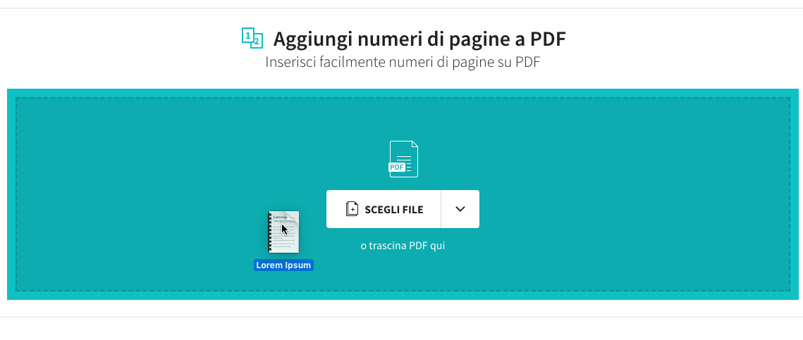 2020-10-23 - Come numerare le pagine di un PDF online gratis