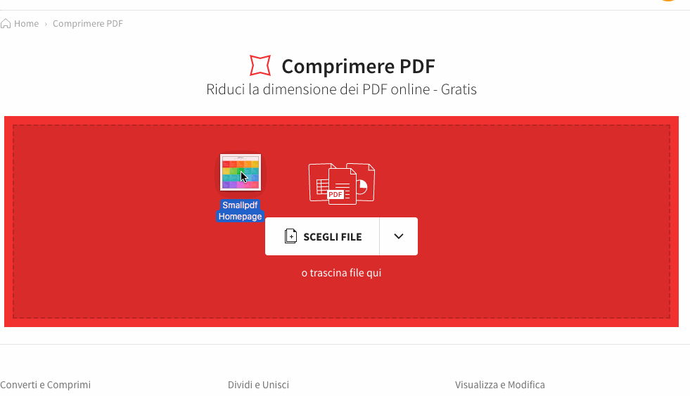 2019-06-22 - Come comprimere immagini PNG online - Come comprimere immagini PNG online con Smallpdf