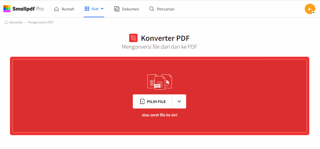 2023-05-08 – Pembuat PDF – Buat PDF Secara Online Dengan Satu Klik – Smallpdf