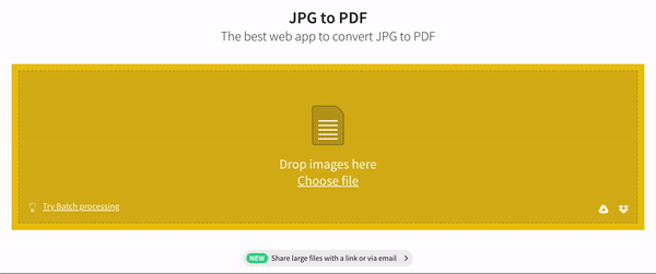 How to Change JPG to PDF Within Seconds | Smallpdf