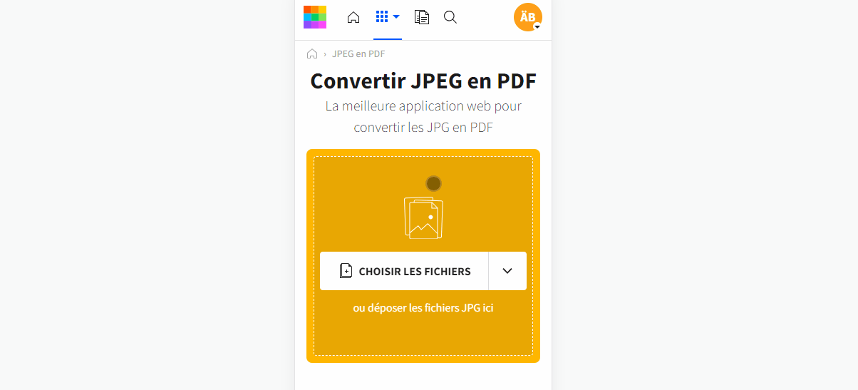 2023-08-28 - Convertisseur de JPG en PDF pour Android