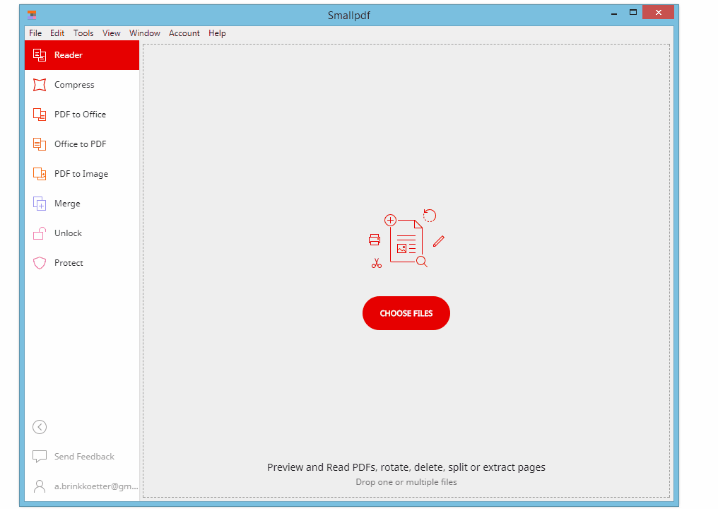 2019-11-09 - Eine PDF in mehrere Dateien teilen mit der Smallpdf Desktop App