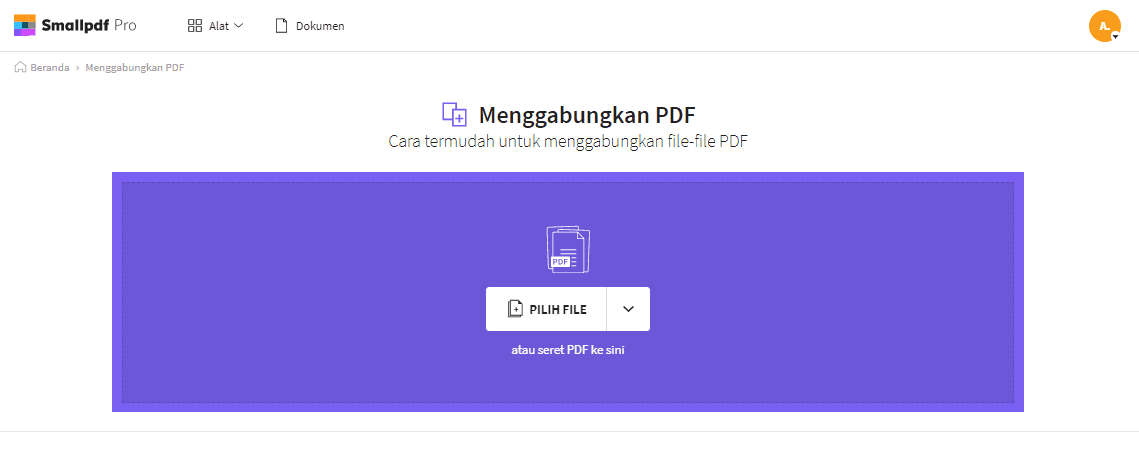 2021-10-08 - Tambahkan Halaman Ke PDF - Penggabung PDF
