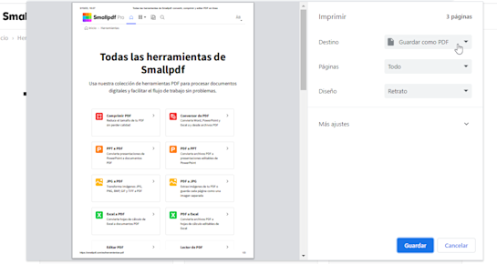 2023-09-11 - Cómo guardar una página web como un PDF - Chrome