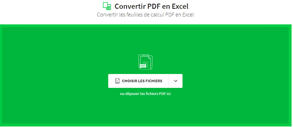2018-11-22 - Comment convertir un PDF en Excel En Ligne