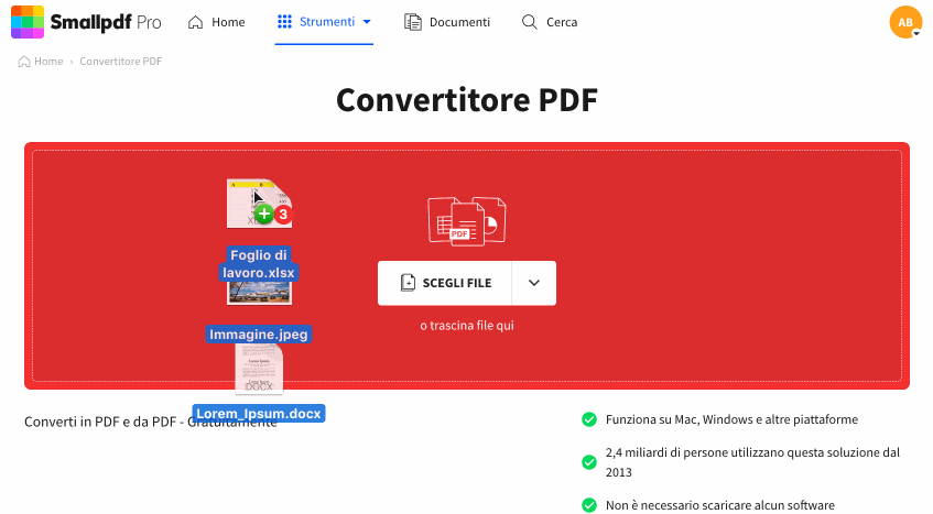 2023-11-27 - Come convertire file in formato PDF online