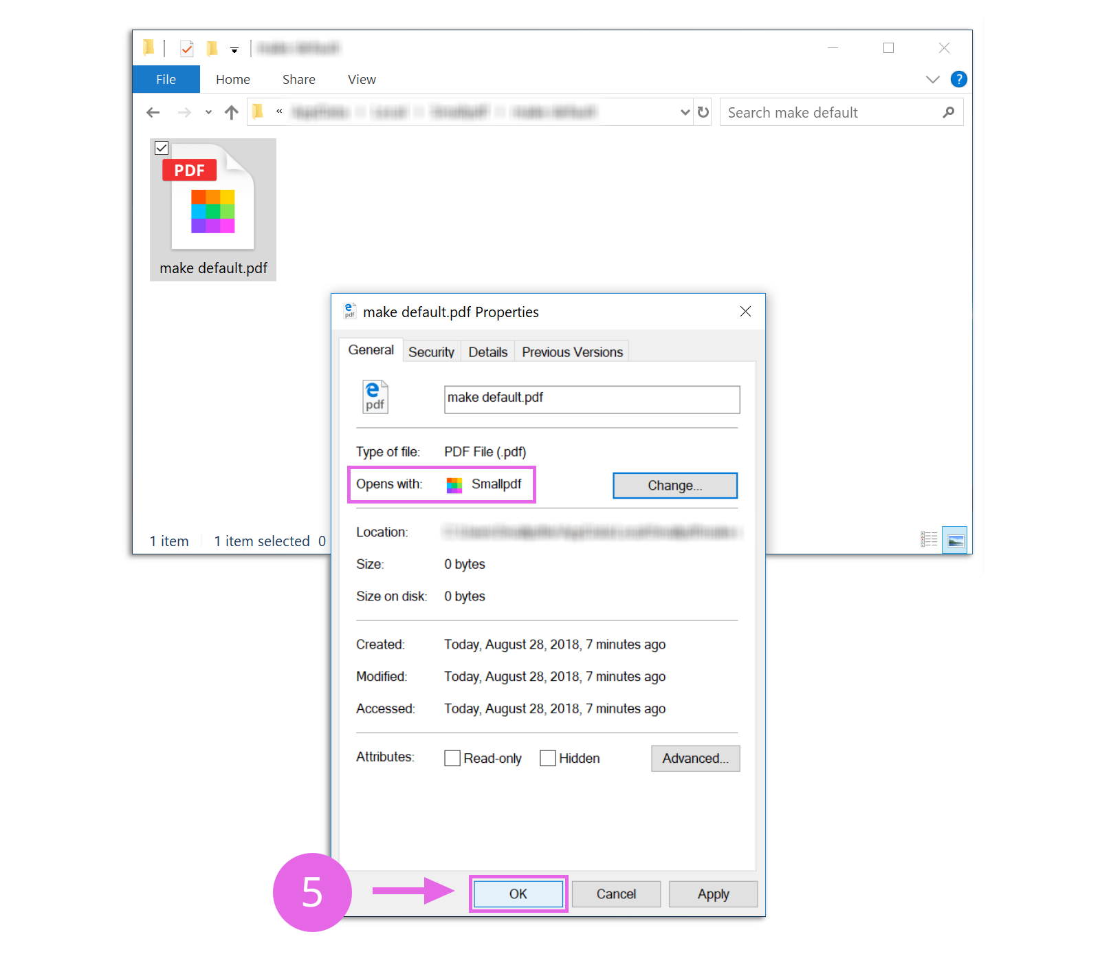 how to make preview default pdf viewer