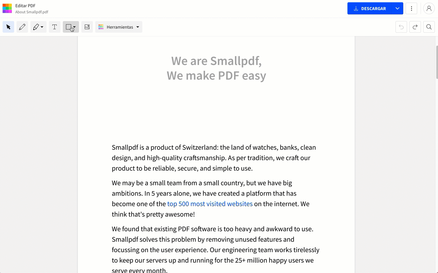 como ocultar texto en pdf