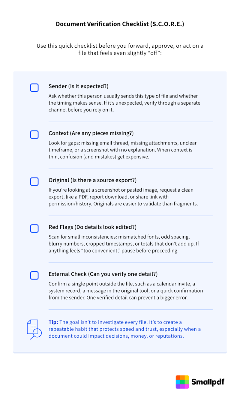verification-checklist