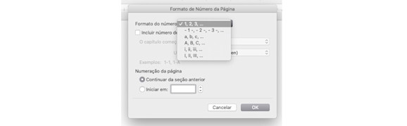 Como formatar número de páginas no Word