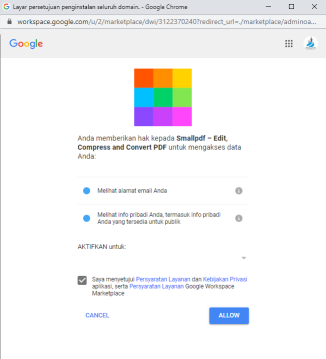 2020-03-03 - Cara Membuka PDF di Google Drive Kamu Menggunakan Smallpdf - Memberikan Hak