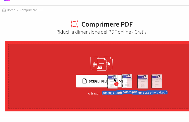 2018-11-13 - Come comprimere file - Come convertire diversi file PDF con Smallpdf