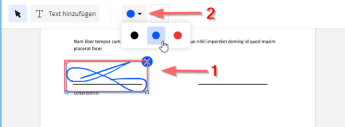 2019-08-13 - Wie man ein PDF online elektronisch unterschreibt - Farbe der Unterschrift ändern.gif