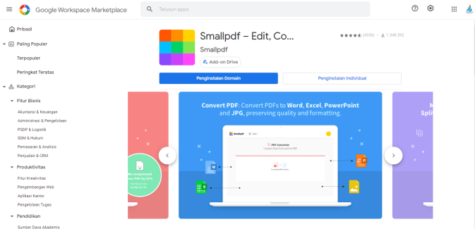 2020-03-03 - Cara Membuka PDF di Google Drive Kamu Menggunakan Smallpdf - Langkah 2