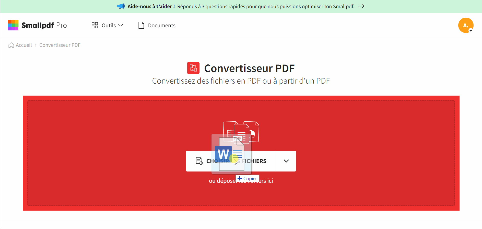 2021-12-17 - Convertisseur de texte en PDF – Comment enregistrer un texte au format PDF gratuitement - outil Convertisseur PDF, PDF en Word