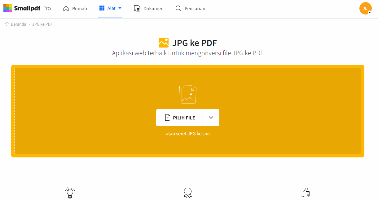 2023-05-08 – PNG ke PDF – Ubah PNG ke PDF Online – Alat Smallpdf
