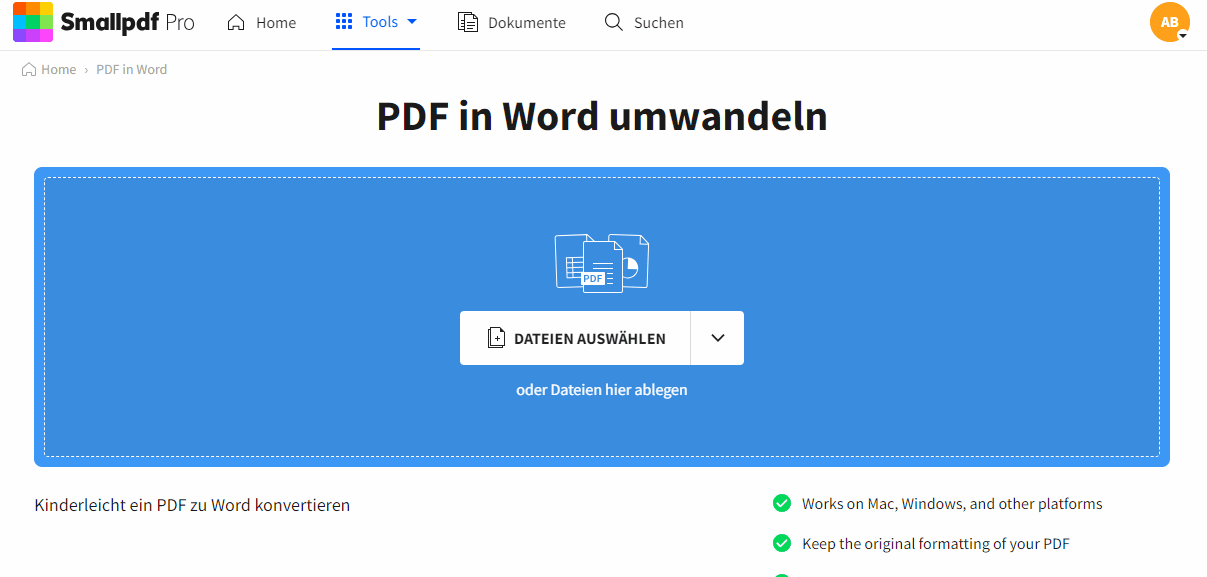 2023-10-23 - PDF in Word umwandeln auf einem Mac