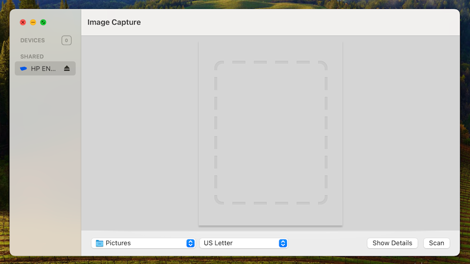 Scan PDF with Mac Image Capture