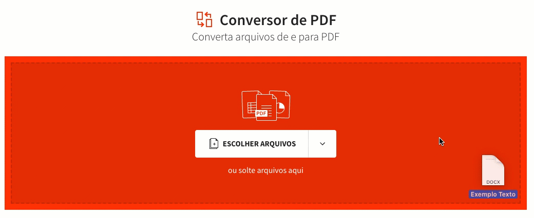 Converter texto em PDF | Smallpdf