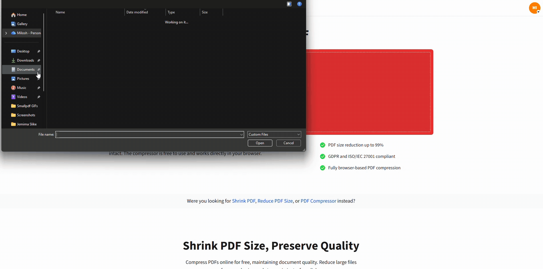Compress JPEG online in minutes