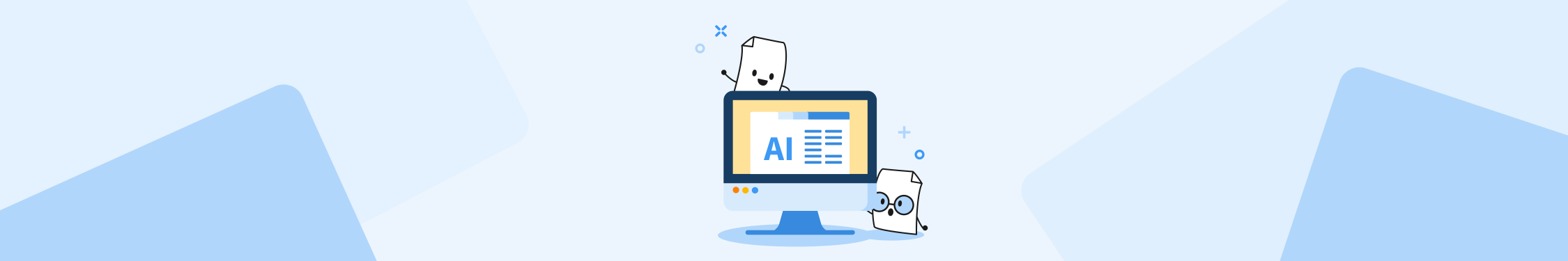 Blog AI Summarizer blue