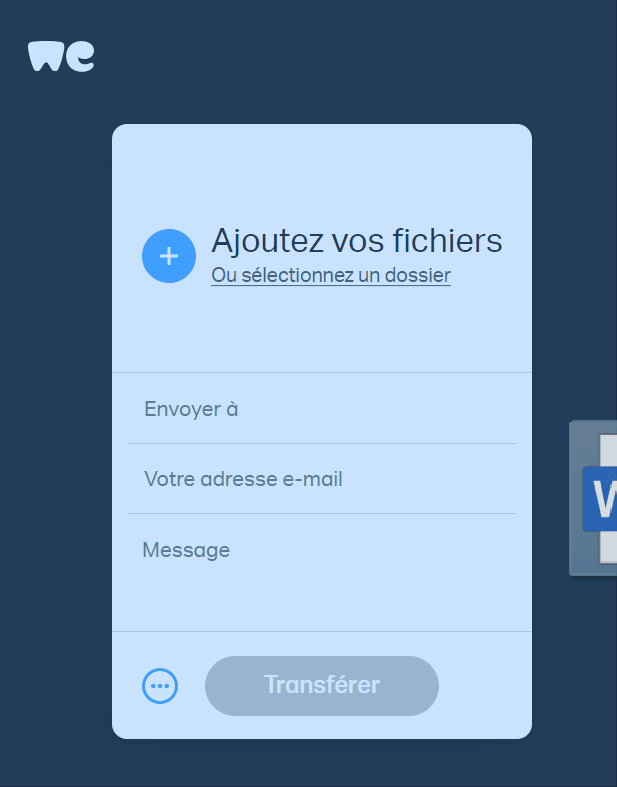 2018-11-21 - Comment envoyer des fichiers lourds avec Smallpdf - comment utiliser WeTransfer