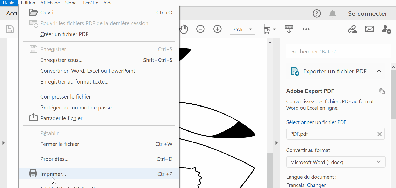 2020-10-22 - Comment Imprimer Un PDF En Ligne De 3 Manières Différentes - imprimer sur un lecteur PDF sur l'ordinateur