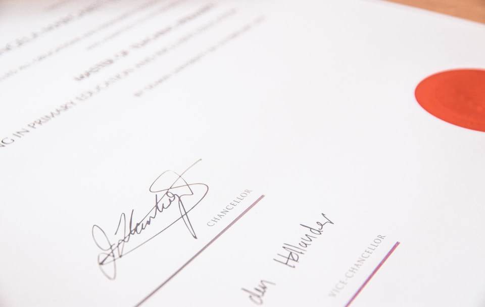 Assinatura manuscrita