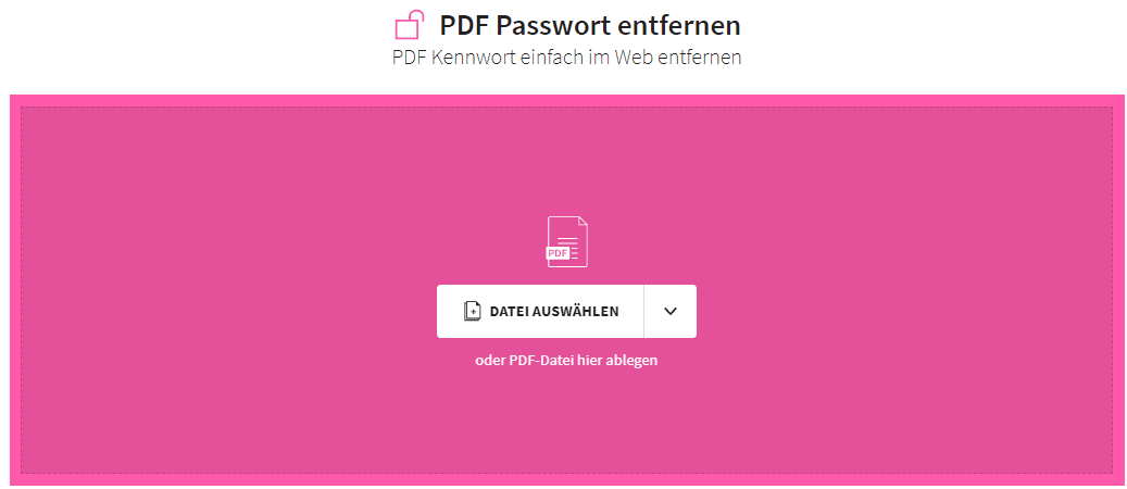 2019-11-07 Ein passwortgeschütztes PDF bearbeiten online mit Smallpdf