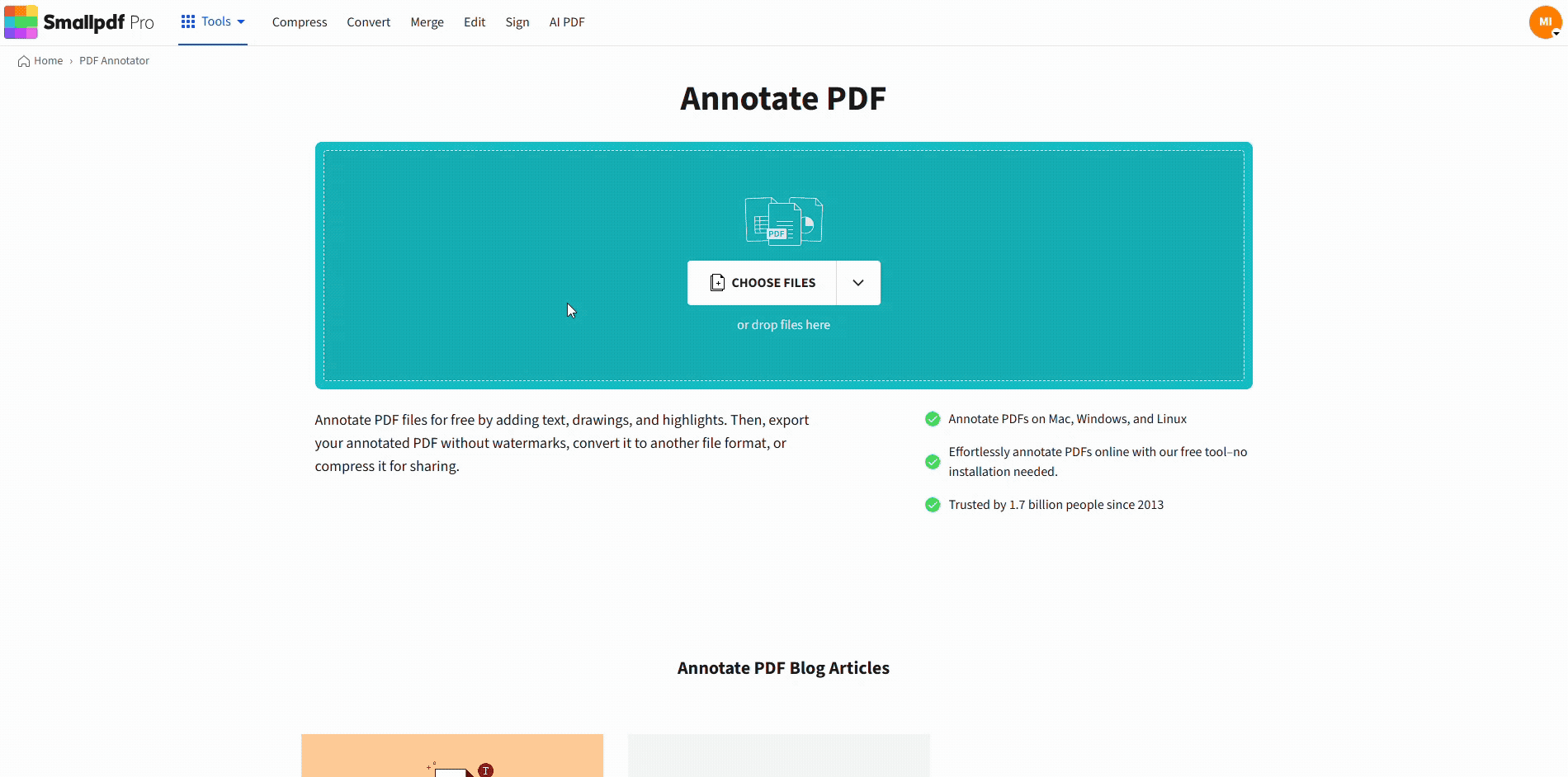 Cover Text in PDF
