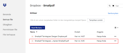 2018-11-27 - Smallpdf Terintegrasi Dengan Dropbox - Hasil Akhir