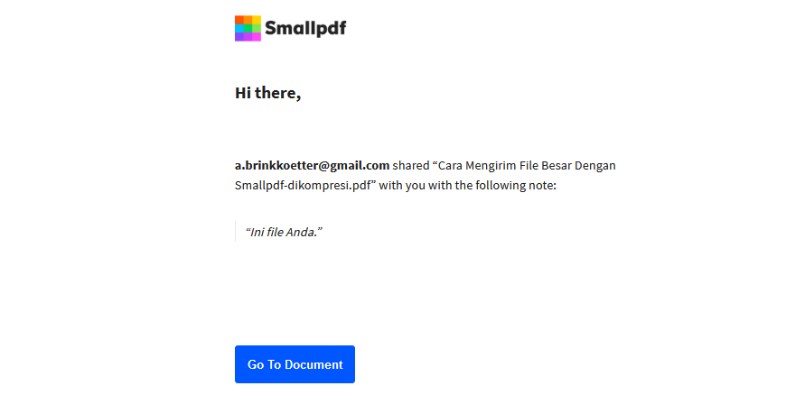 Cara Mengirim File Besar Dengan Smallpdf | Smallpdf