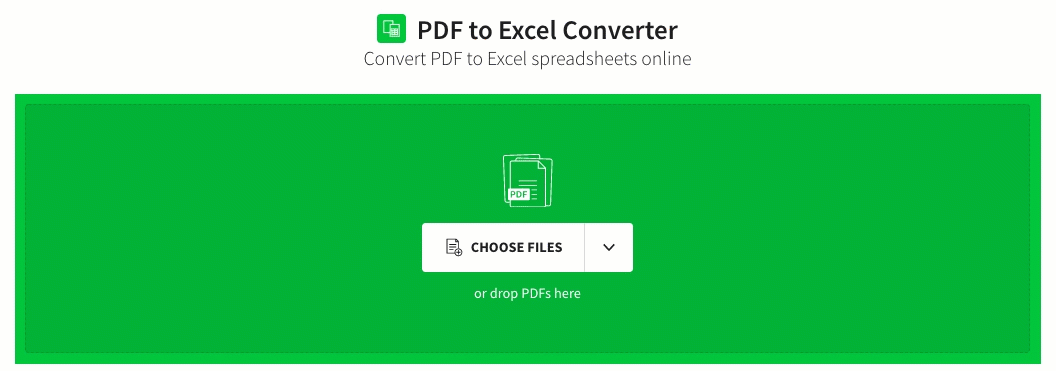 can i get pdf to excel online free