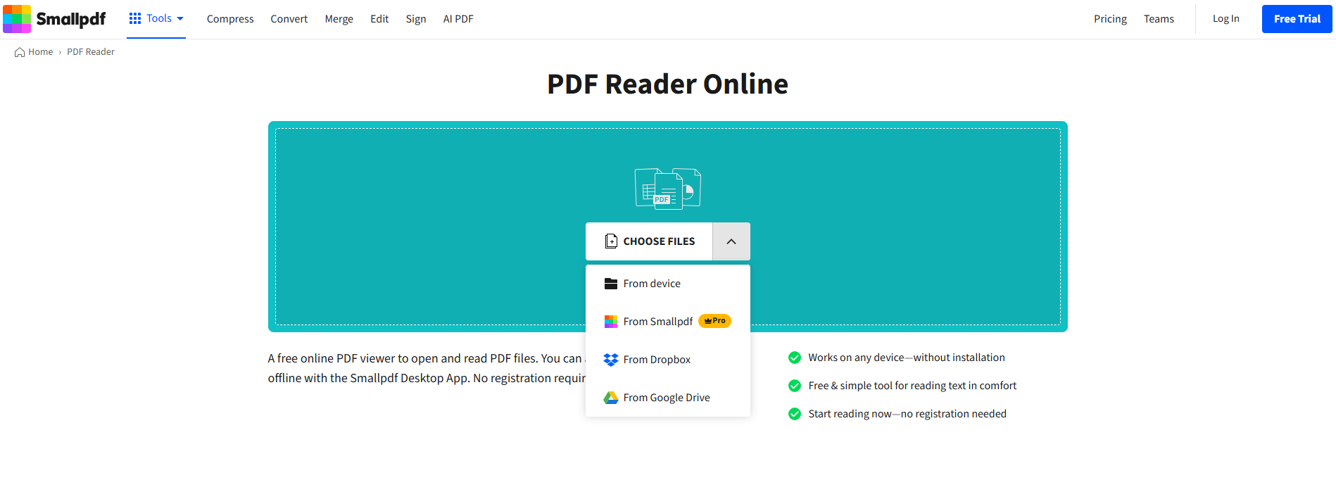 How to Print Legal PDF Documents | Smallpdf for Free Printable Legal Documents Pdf