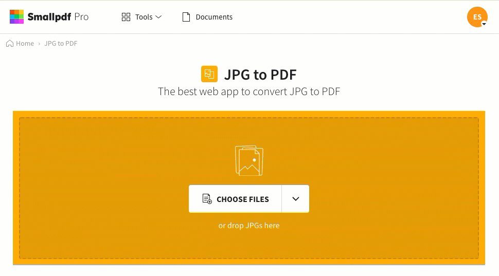 Png to pdf converter