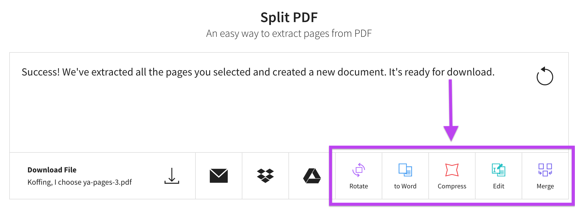 How To Save One Page Of A Pdf Smallpdf