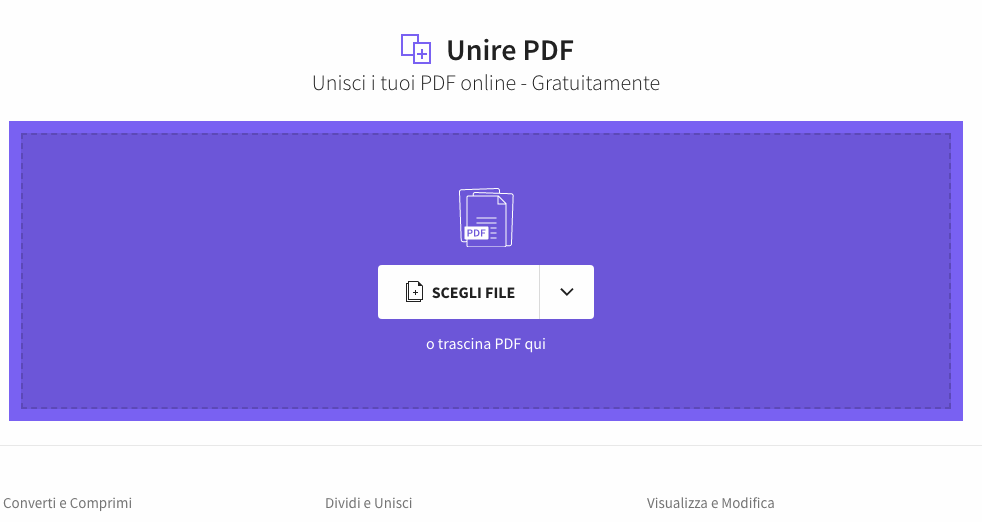 2019-07-30 - Come unire PDF online gratuitamente - Unire PDF online gratuitamente con Smallpdf