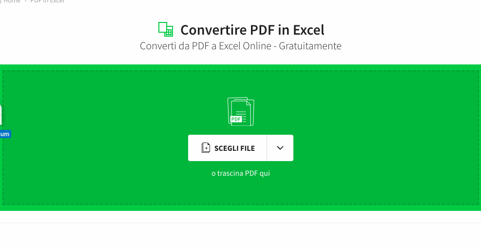 2021-12-10  - Come convertire da PDF a Excel online senza registrazione