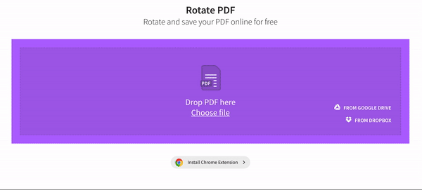 adobe acrobat rotate pdf page permanently