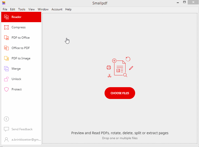 2019-11-07 Ein passwortgeschütztes PDF bearbeiten offline mit der Smallpdf Dektop Anwendung