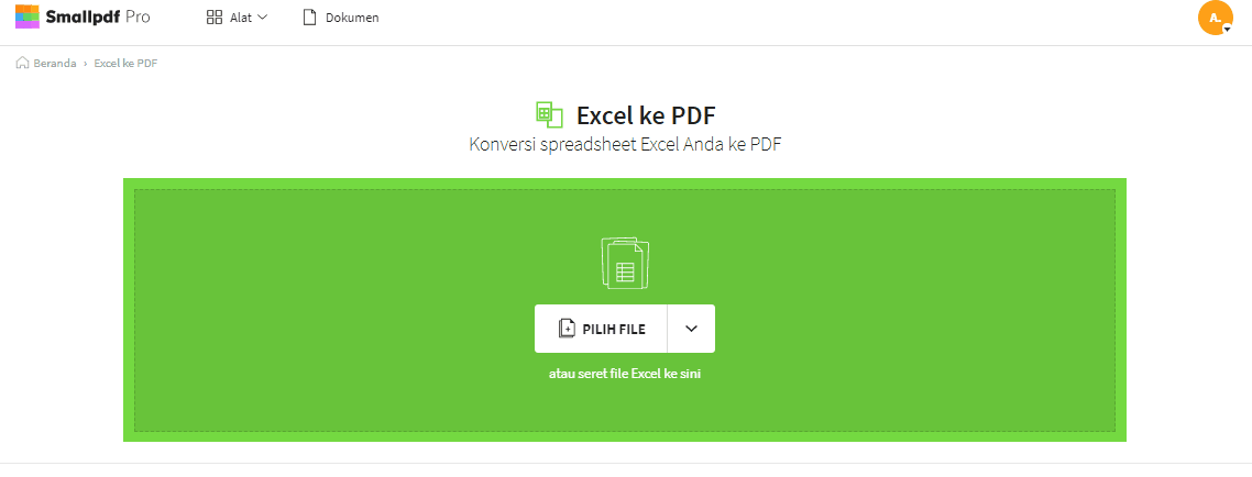 2021-10-29 – Ubah XLSX ke PDF Online – Alat Konversi Excel ke PDF