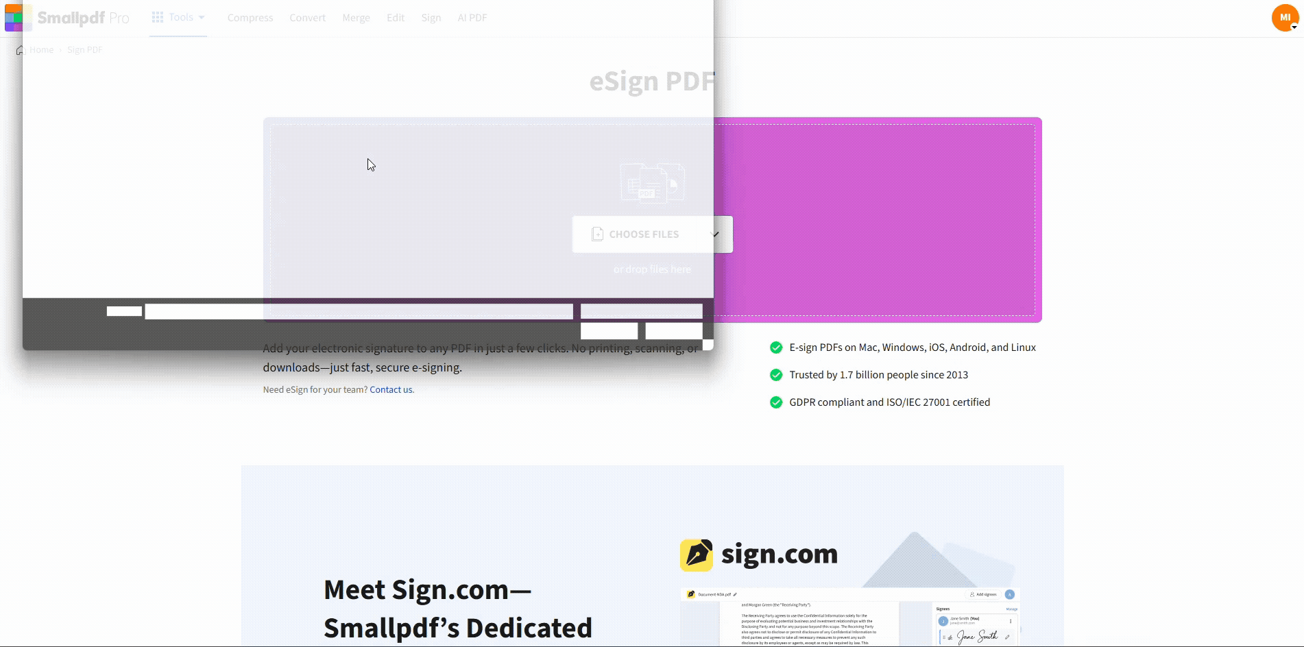 Add a Signature Block to a PDF