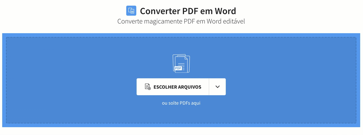Converter PDF em texto